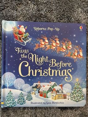Usborne Pop-Up “’Twas the Night Before Christmas” Board Book 🎄